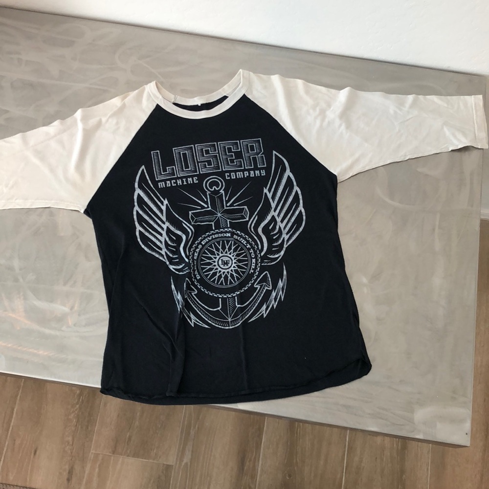 3/4 Sleeve LOSER MACHINE COMPANY SHIRT